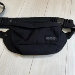 【美品】BORNBOON ヒップシート ショルダーバッグ ボーンブーン ブラック