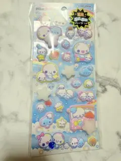 ぷくぷくあわわちゃん　ピカプニシール　カミオジャパン　正規品