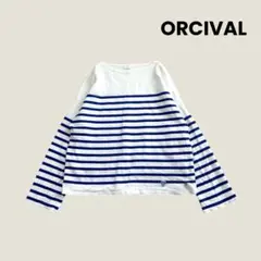 ORCIVAL ボーダーカットソー ボートネック フランス製 サイズ1