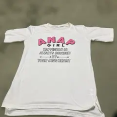 ANAP GIRL ホワイト Tシャツ