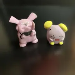 ポケモンキッズフィギュア　指人形　ゴニョニョ、ブルー