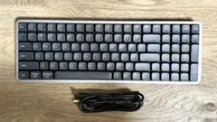 【ほぼ新品】Lofree FLOW100 キーボード 英語配列 スペースグレイ