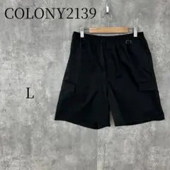 コロニー2139 カーゴショートパンツ L ブラック メンズ ハーフパンツ 夏服のサムネイル