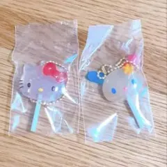 サンリオ　キャラクターズ　カラフルキャンディチャーム　ハローキティ　ウサハナ