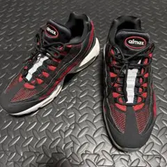 Nike Air Max 95 エッセンシャル ブラック/レッド26.5cm