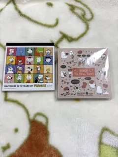 SNOOPY スクエアメモ ブロックメモ