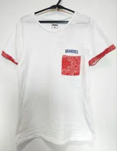 胸ポケット付Tシャツ150(BRANSHES)