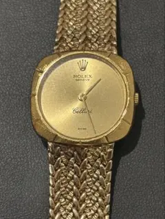 i*n様 ロレックス チェリーニ レディース 時計 ゴールド/シルバー 新品)ROLEX ロレックス チェリーニ デュアルタイム 50525