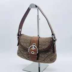 COACH コーチ　ワンショルダー　バッグ　ソーホー　シグネチャー　y2k