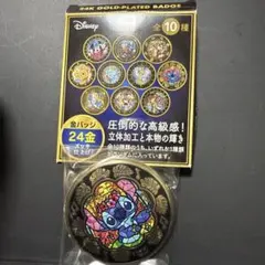 【新品・未使用】ディズニー　金バッジ　スティッチ