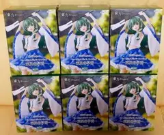 6体セット　東方Project　ぬーどるストッパーフィギュア　東風谷早苗
