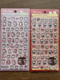 【正規品】ハローキティ BONBON DROP mini シール 2シートセット