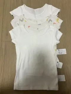 ユニクロ　半袖コットン肌着 3枚セット 90cm