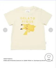 【ポケモンスリープ】【ベビー】接触冷感プリントTシャツ＆ショートパンツセット