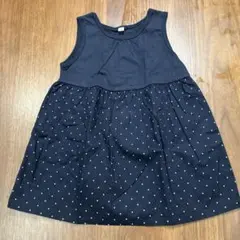 無印良品　ノースリーブワンピース80㎝のサムネイル