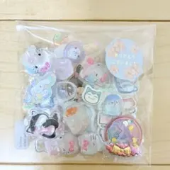 50個セット　ボンボンドロップシール　おすそわけ　　ぷっくりシール　3Dシール