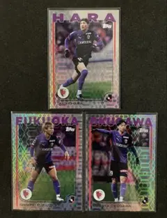 2025 Topps Jリーグ 京都サンガ シルバーパラ 3枚セット