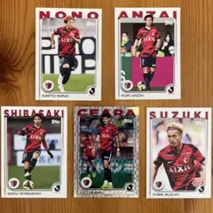 鹿島アントラーズ レオ・セアラ キム・テヒョン カード 2枚セット
