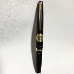プラチナ 14K 14金 万年筆 ショート 細字 黒 廃盤 - メルカリ