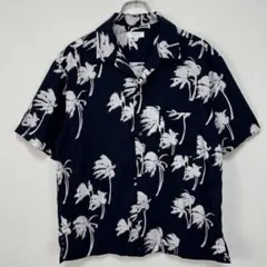 CELINE セリーヌ ハワイアンシャツ アロハシャツ パーム ヤシの木
