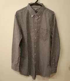 UNIQLO ギンガムチェック 長袖シャツ