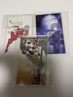 新世紀エヴァンゲリオン ラミネートカード ラミカ 綾波レイ 式波アスカ