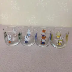 ミッフィー❣️ミニグラスコップ　 4個セット　【未使用】