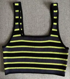 H&M リブ編みキャミソール M