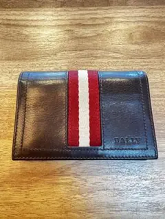 BALLY ダークブラウン 名刺入れ　バリーのサムネイル