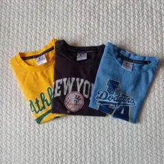 しまむら　MLB Tシャツ 120サイズ 3枚セット
