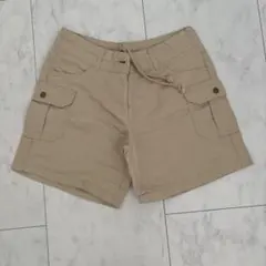 カーゴショートパンツ ベージュ