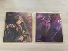 白石杏 色紙 2枚セット