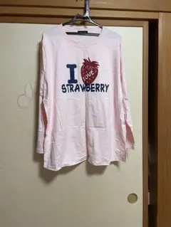 Alpha Flatピンク長袖Tシャツ