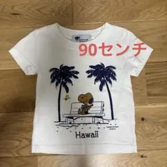 日焼けスヌーピー　SURF'S UP PEANUTS ハワイ限定 Tシャツ 90のサムネイル