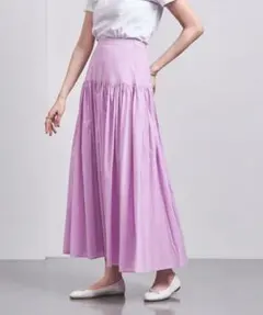 ✨美品✨MARIHA 花の香り フレアスカート　36 ⚠️カラー注意⚠️のサムネイル