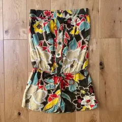 ZARA ザラ 花柄 チュニック トップス ワンピース