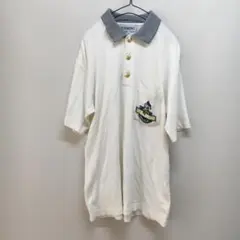 イタリア製　ICEBERG×Disney　ポロシャツ　USED　13190のサムネイル