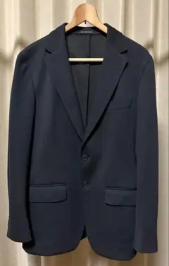 グリーンレーベル ウォッシャブル サイドベンツ ジャケット ブラック 48