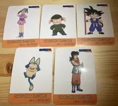 ドラゴンボールストア　購入特典　ステッカー　5枚セット