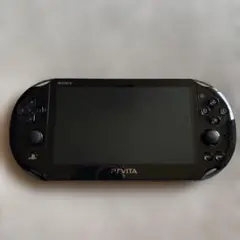 値下げSONY PS Vita 本体 ブラック カセット3個　ケース付き