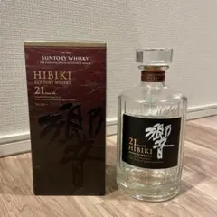 【空瓶・空箱】 響21年 ４本 サントリー響21年 空瓶 旧空箱 4本セット ウイスキー