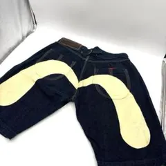 極美品✨激レア✨エヴィス　YAMANE ビックかもめ　シンチバック　濃紺　W36のサムネイル