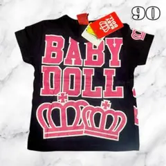 90 新品 ベビド 半袖 プリント Tシャツ