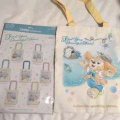 ディズニー ダッフィー＆フレンズ クッキーアン トートバッグ