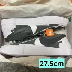 NIKE BLAZER LOW / SACAI 27.5cm IRON GREY