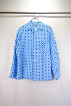 60s〜70s Sears 幾何学プリント パジャマシャツ - メルカリ