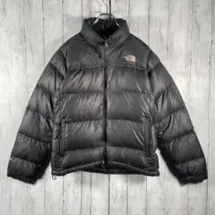 ザノースフェイス ダウンジャケット ヌプシ ブラック M 700フィル