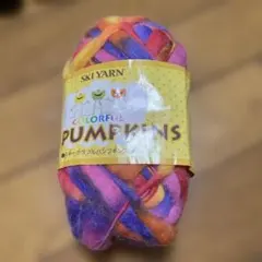 SKI YARN COLORFUL PUMPKINS 毛糸 100g