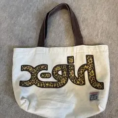 XGIRL VISION STREET WEAR トートバッグ レオパード柄