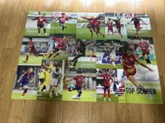 ファジアーノ岡山　ポスター　サッカーマガジン別冊付録